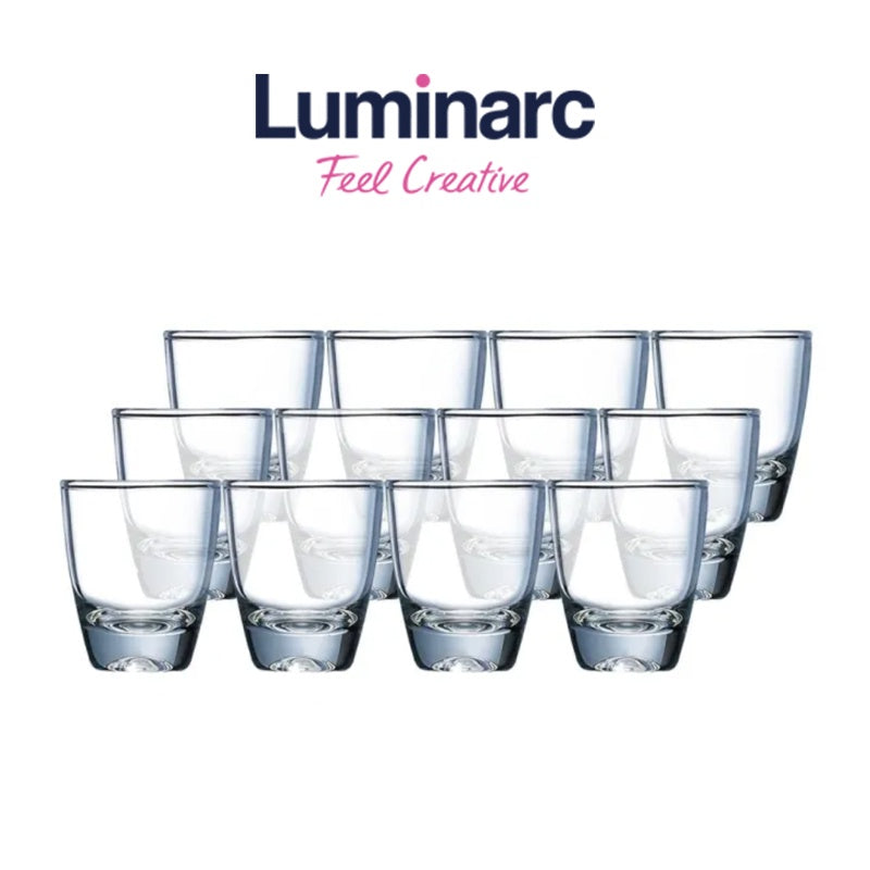 Luminarc Gin Shot Glass, Set of 6's / Set of 12's