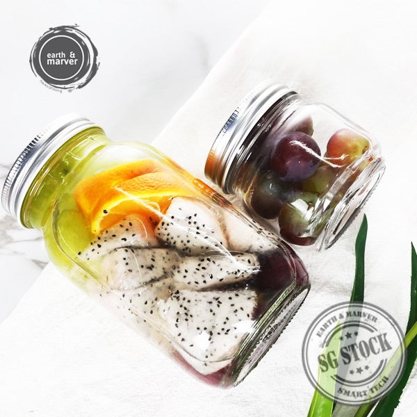 Glass Jar / Mason Jar / food Jar / Drinking Jar