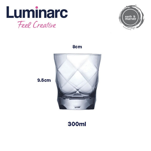 Luminarc 6 pcs LOUVRE 260ML Tumblers
