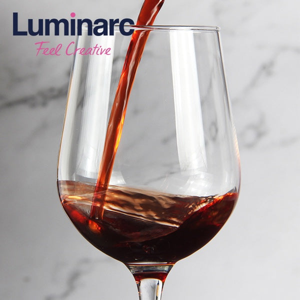 Luminarc 2 pcs Lafe Stemmed Glass 370ML