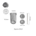 Glass Jar / Mason Jar / food Jar / Drinking Jar