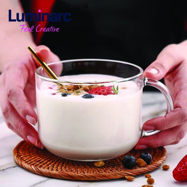 Luminarc Troquet Jumbo 500ml / 320ml Glass Mug