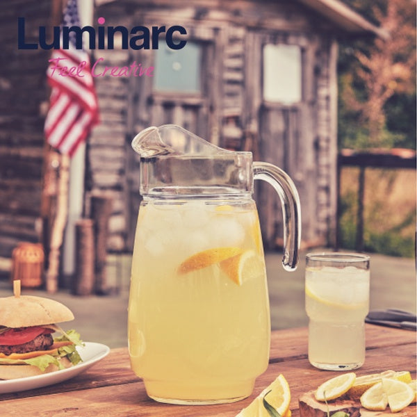 Luminarc Tivoli Glass Jug With Lid 1.6L