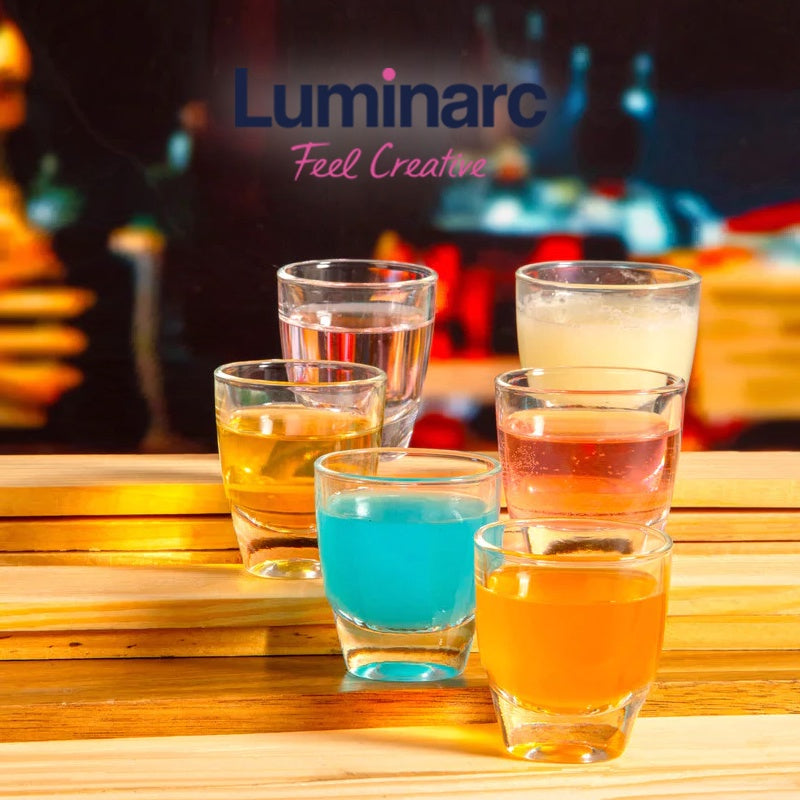 Luminarc Gin Shot Glass, Set of 6's / Set of 12's