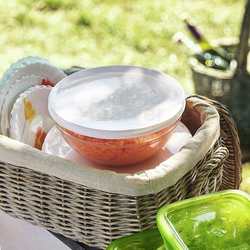Luminarc Salad bowl with Lid Set of 4