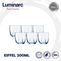 Luminarc Eiffel 300ML Tumblers Set of 6