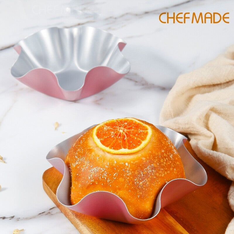 CHEFMADE Hexagonal Bread Pan Non-stick Cake Mould Christmas Holiday Bakeware WK9823