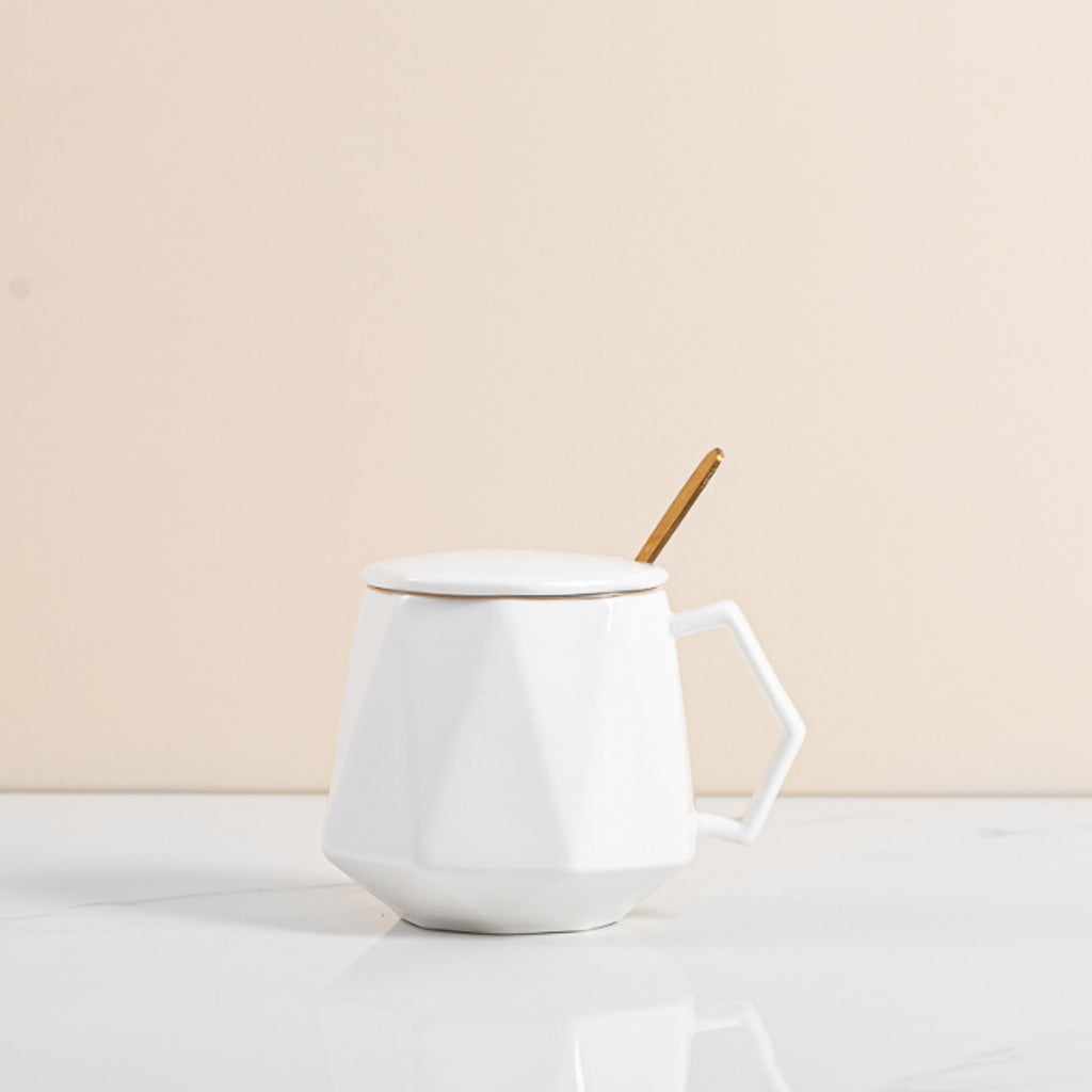 Marble Design mug set / customise name / personalize mug with Gift Box