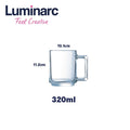 Luminarc Fitness Mug 320ml / 450ml ( Coffee Mug )