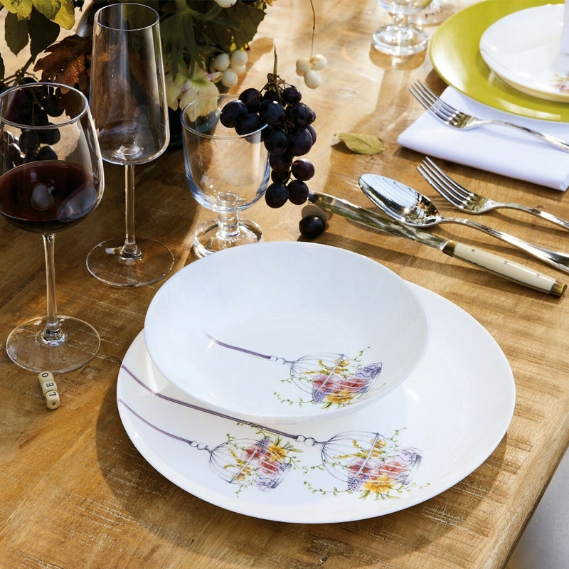 Luminarc Flore 18 pcs Dinner Set
