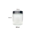 Glass Jar  Set Of 6 pcs * 100ml / 180ml / 280ml / 380ml / 500ml