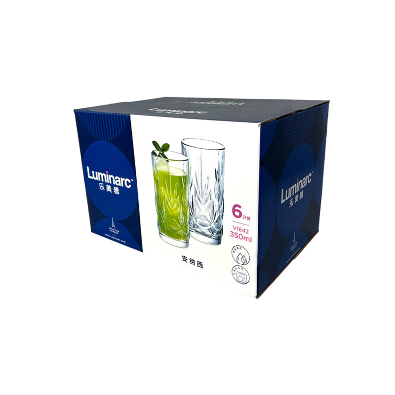 Luminarc 6 pcs Annecy 300ML / 350ML Tumblers