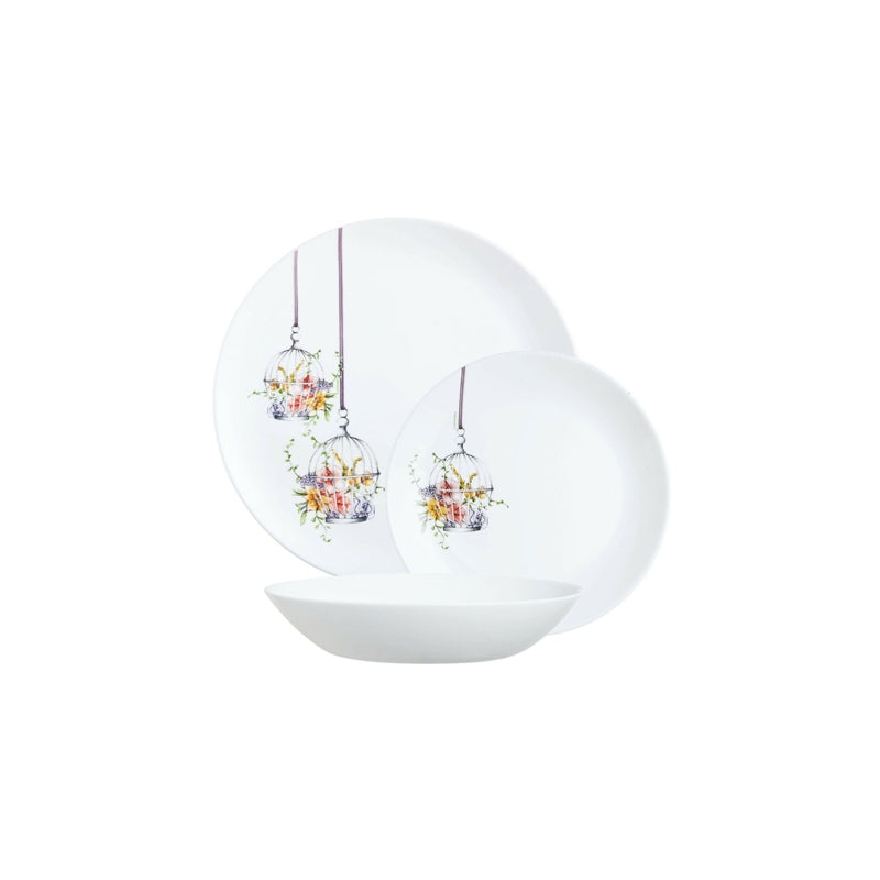 Luminarc Flore 18 pcs Dinner Set