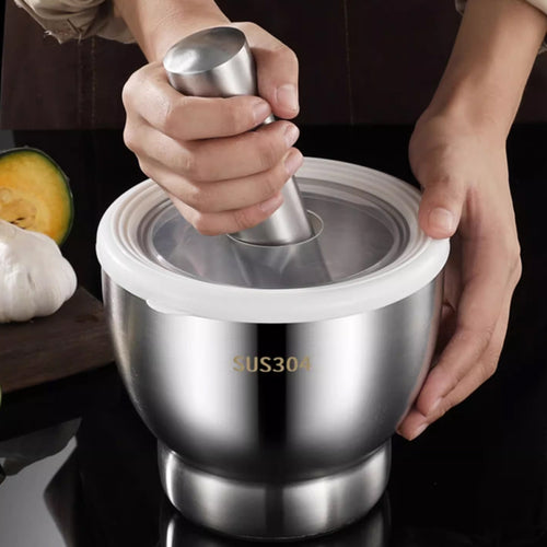 304 Stainless Steel Mortar & Pestle / Pounder