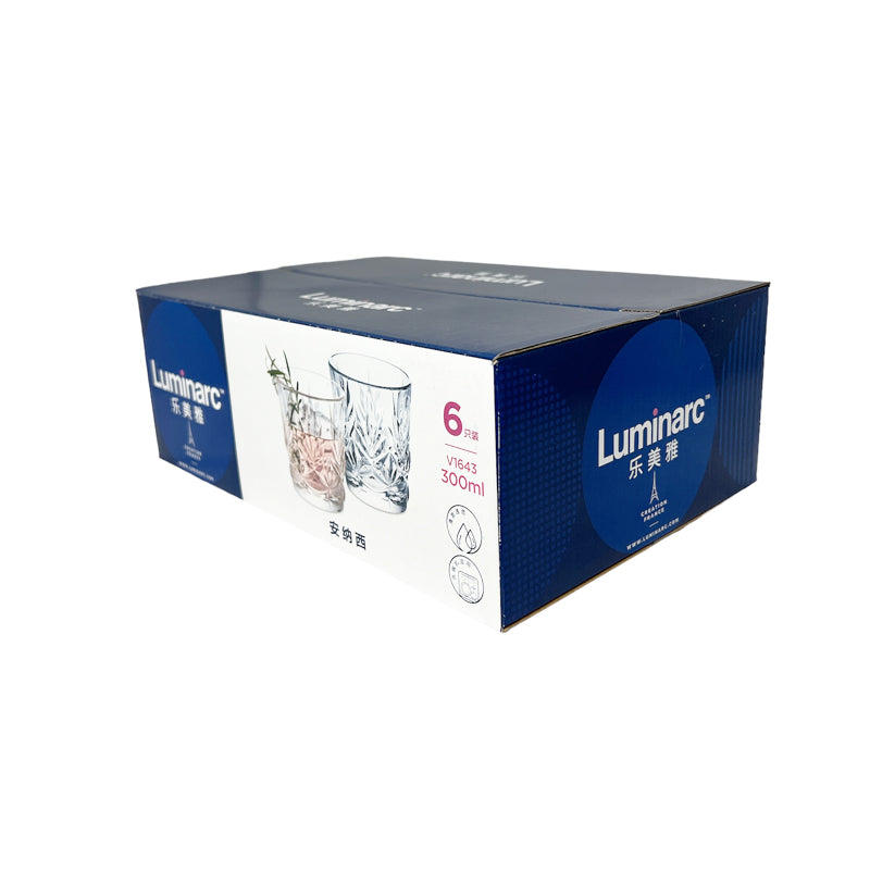 Luminarc 6 pcs Annecy 300ML / 350ML Tumblers