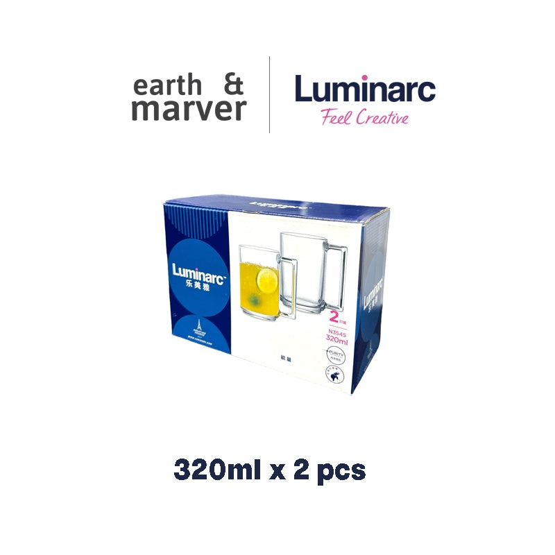 Luminarc Fitness Mug 320ml / 450ml ( Coffee Mug )