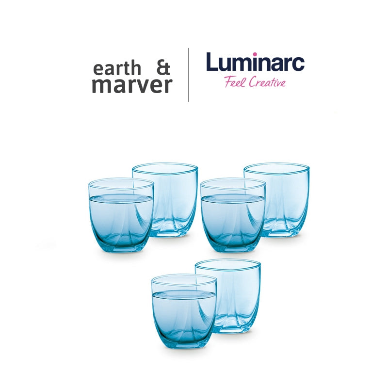 Luminarc 6 pcs Eiffel 300ml / 350ML Tumblers