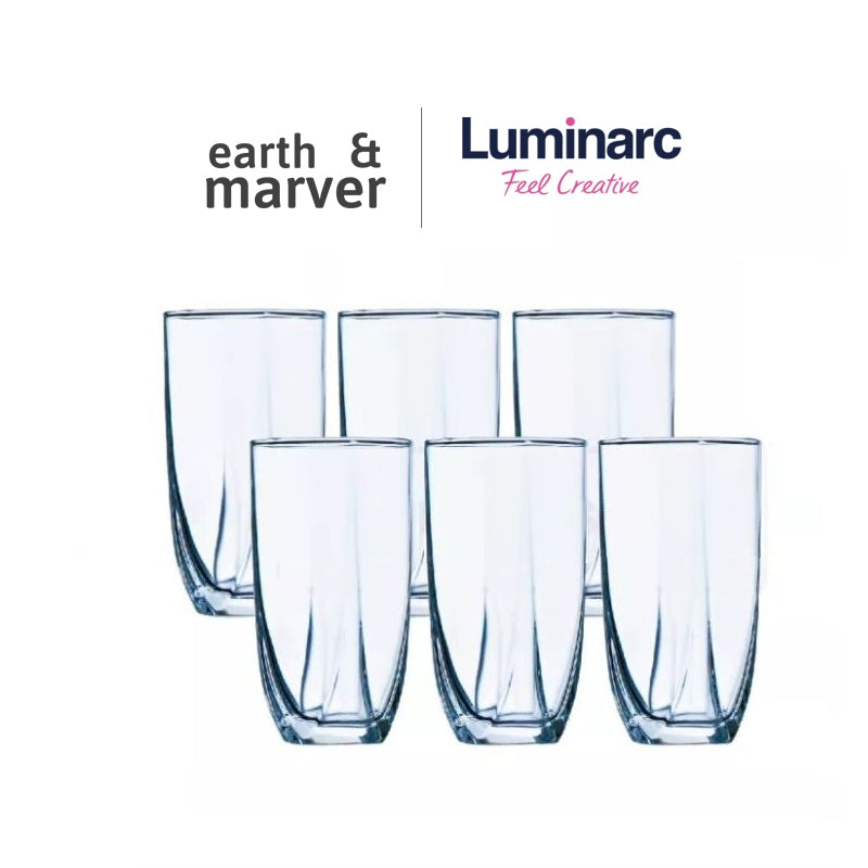 Luminarc 6 pcs Eiffel 300ml / 350ML Tumblers