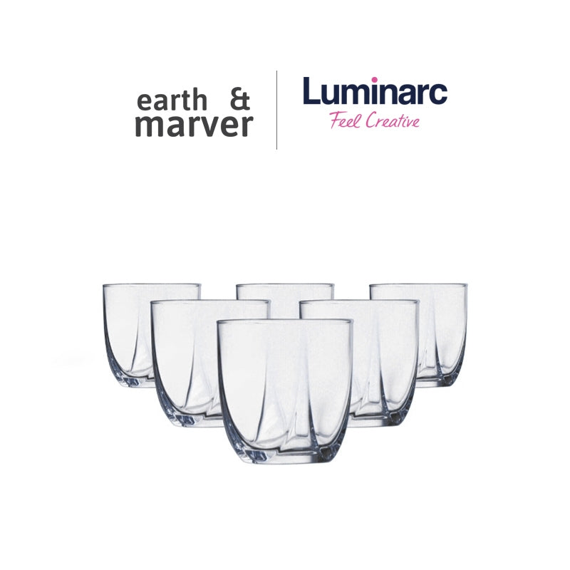 Luminarc 6 pcs Eiffel 300ml / 350ML Tumblers