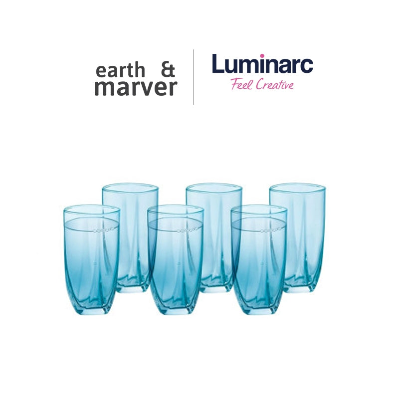 Luminarc 6 pcs Eiffel 300ml / 350ML Tumblers