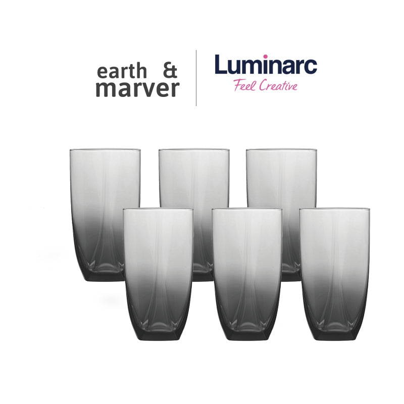 Luminarc 6 pcs Eiffel 300ml / 350ML Tumblers