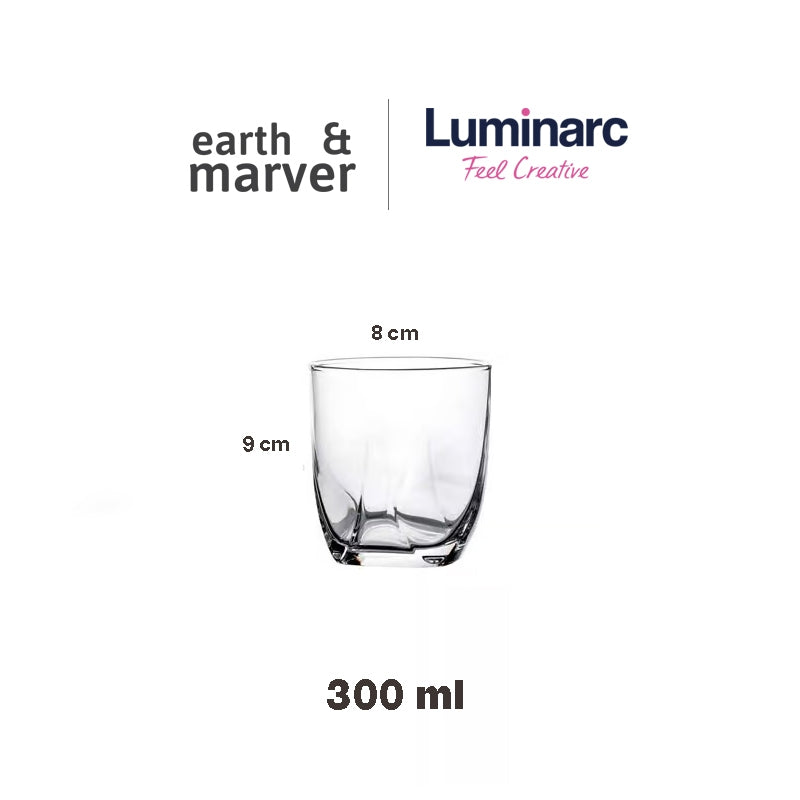 Luminarc 6 pcs Eiffel 300ml / 350ML Tumblers