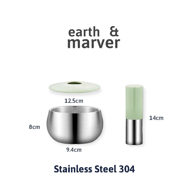 304 Stainless Steel Mortar & Pestle / Pounder
