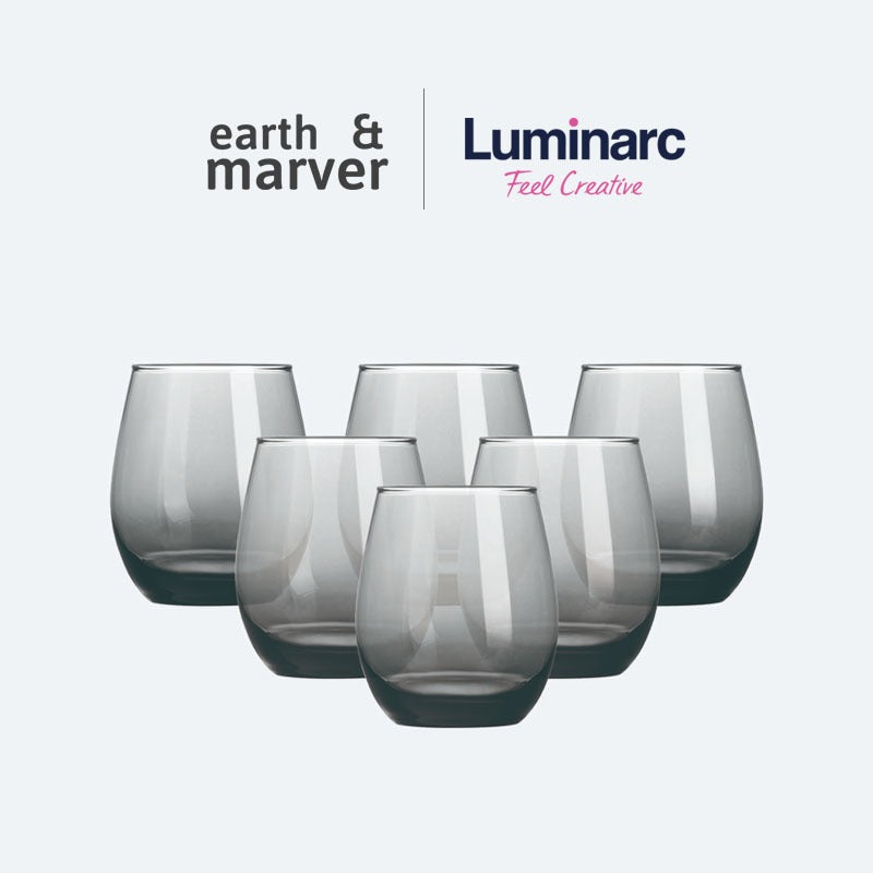 Luminarc 6 pcs Maine 370ML / 320ML Tumblers