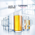 Luminarc Minden Beer Mug 380ml Set of 6pcs