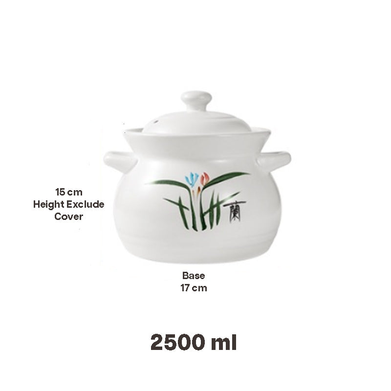 Casserole Ceramic Pot Clay pot 2.5L