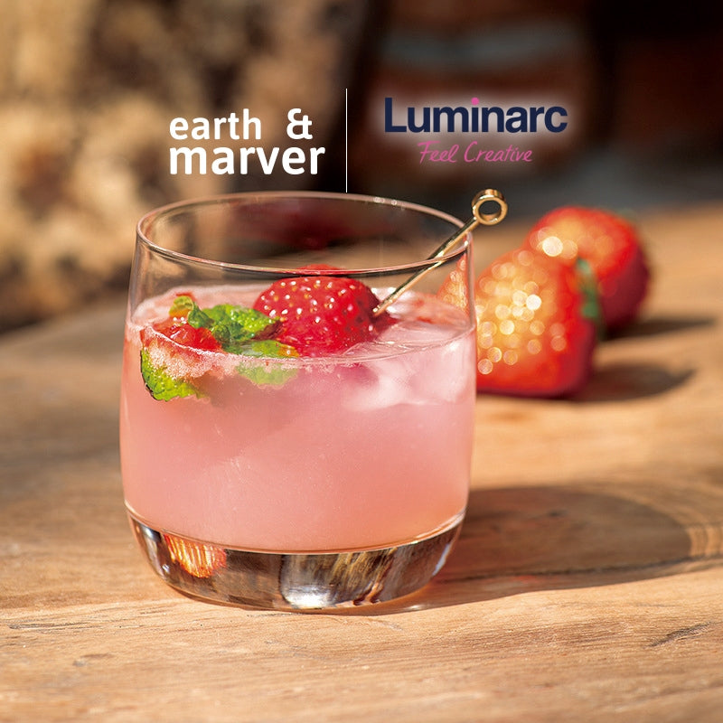 Luminarc Cold Cut Glass Set of 6 / Islande / Vigne / 290ml / 300ml / 310ml / 330ml