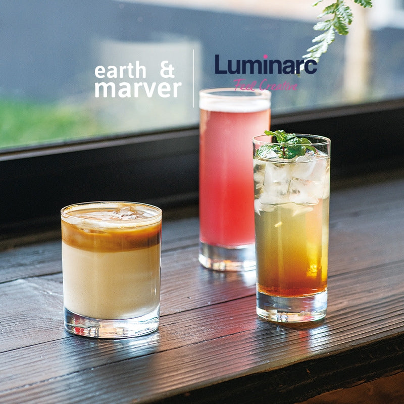 Luminarc Cold Cut Glass Set of 6 / Islande / Vigne / 290ml / 300ml / 310ml / 330ml
