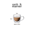 Double Wall Cup / Double wall mug 80ml / 230ml