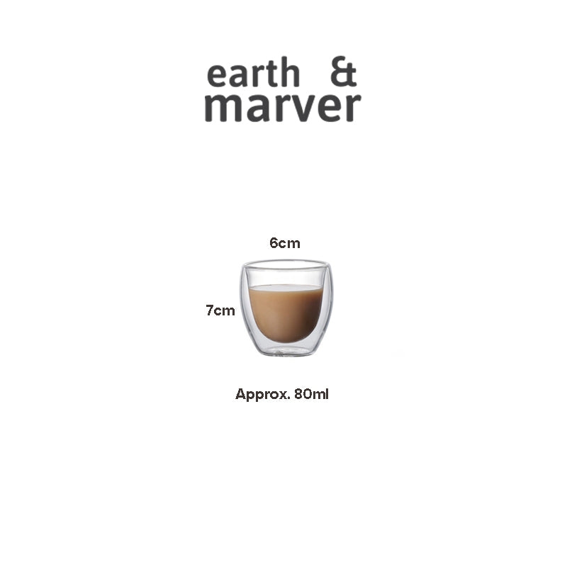 Double Wall Cup / Double wall mug 80ml / 230ml